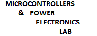 Microcontrollers Lab