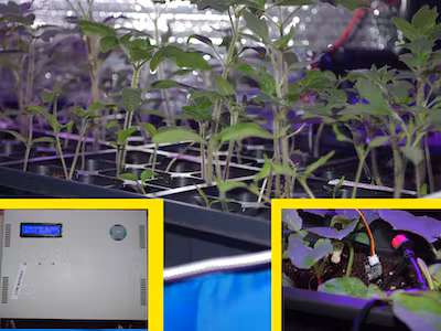 Autonomous Indoor Greenhouse - Mature Real Working Project