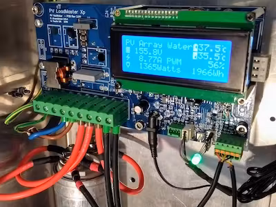 LoadMaster XP - A Smart PV MPPT Solar Hot Water Controller